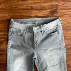 Calvin Klein gray ultimate skinny jeans